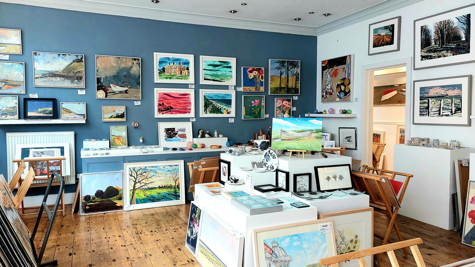 Photo of the interior of The Gallery Norfolk